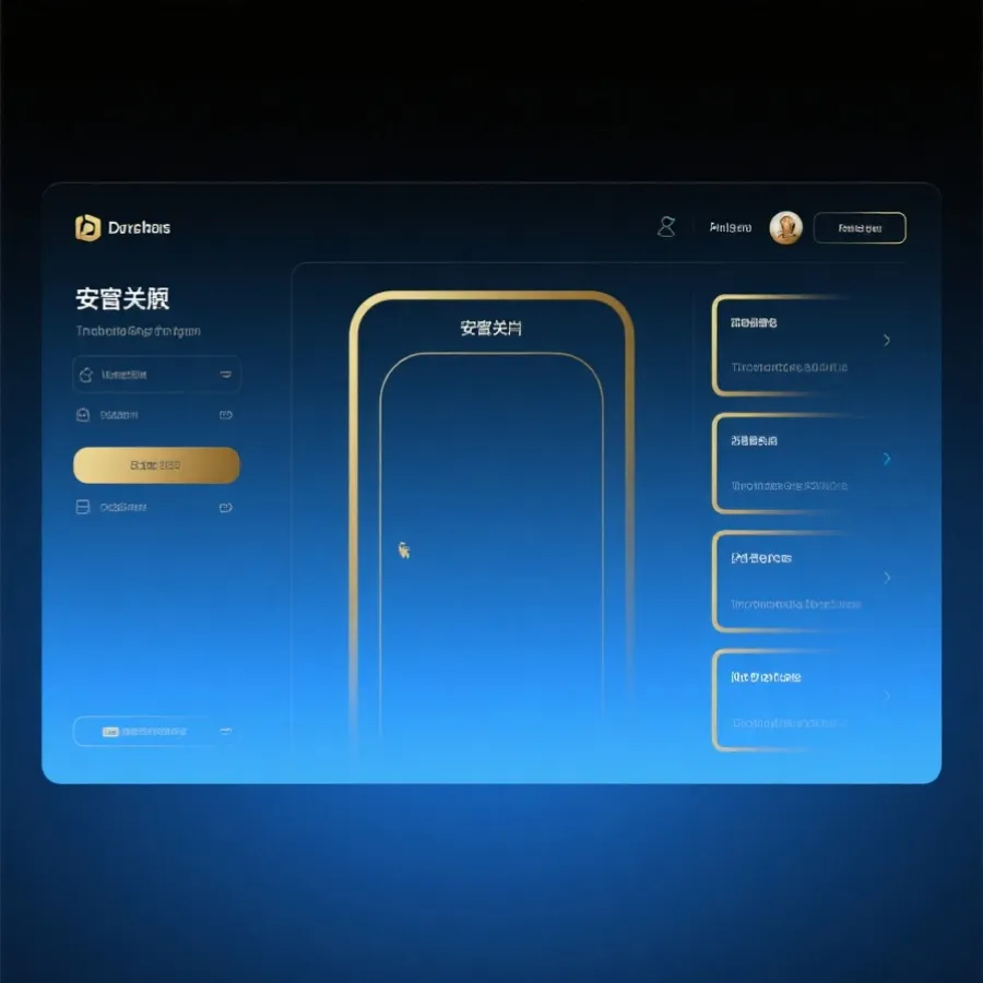安全访问入口视觉示意